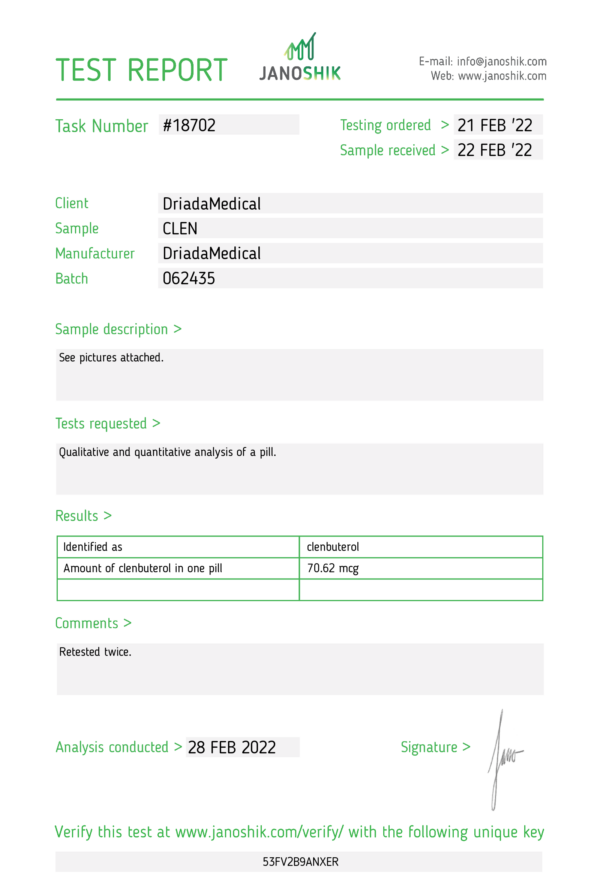 clenbuterol